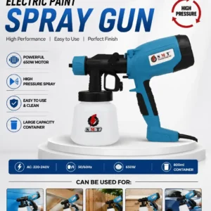 SMT Electric Spray Gun – Professional High-Pressure Handheld Paint Sprayer for Home, Automotive & Industrial Use SMT 2501
