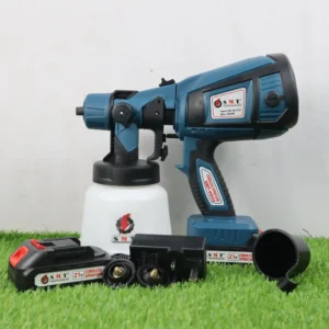 SMT Cordless Spray Gun - 21V Professional Power Tool with 2 Batteries for Precision Coating, Paint Spray gun SMT 4600