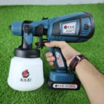 SMT Cordless Spray Gun - 21V Professional Power Tool with 2 Batteries for Precision Coating, Paint Spray gun SMT 4600