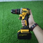 SELEX 20V Cordless Brushless Combo Kit - Professional Drill Driver & Angle Grinder Set with Super Li-Ion Batteries