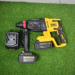 SELEX 20V Cordless Hammer Drill - Professional Rotary Hammer with 2 Batteries and Heavy-Duty Carrying Case