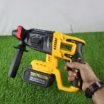 SELEX 20V Cordless Hammer Drill - Professional Rotary Hammer with 2 Batteries and Heavy-Duty Carrying Case