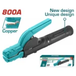 TOTAL Welding Holder 800A – Model TWAH8006 | Industrial Grade Copper Design, New Unique Ergonomic Grip for Heavy-Duty Welding