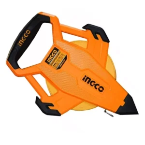 INGCO Fiberglass Measuring Tape - 50 Meters (165 Feet) Long-Distance Measuring Tool HFMT8350