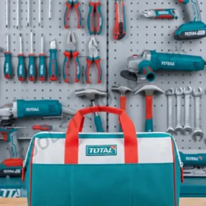 TOTAL 16" Tool Bag - THT261625 Heavy-Duty Organizer with 14 Pockets and 15kg Max Load Capacity