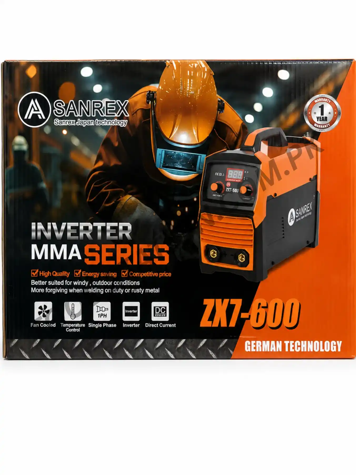 SANREX ZX7-600 Inverter MMA Welding Machine - Heavy-Duty Industrial Welder with Advanced Inverter Technology SANREX ZX7-600 Inverter MMA Welding Machine - Heavy-Duty Industrial Welder with Advanced Inverter Technology