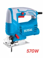 TOTAL 570W Jig Saw - Professional Power Tool for Precise Wood and Metal Cutting TS206656