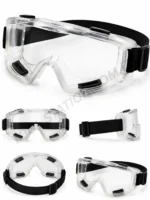 Professional Safety Protective Goggles - Clear Anti-Dust and Anti-Splash Eye Protection Safety Goggles