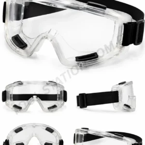 Professional Safety Protective Goggles - Clear Anti-Dust and Anti-Splash Eye Protection Safety Goggles