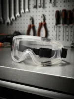 Professional Safety Protective Goggles - Clear Anti-Dust and Anti-Splash Eye Protection Safety Goggles
