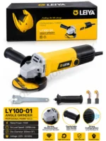 LEIYA Angle Grinder 4-Inch - Professional Power Tool for Cutting and Grinding LY100-01