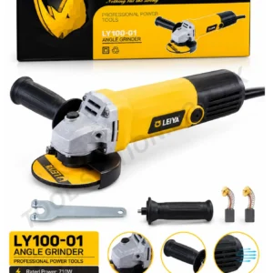 LEIYA Angle Grinder 4-Inch - Professional Power Tool for Cutting and Grinding LY100-01