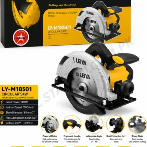 LEIYA Professional Circular Saw - High-Performance Power Tool for Precision Wood Cutting LY-M18501