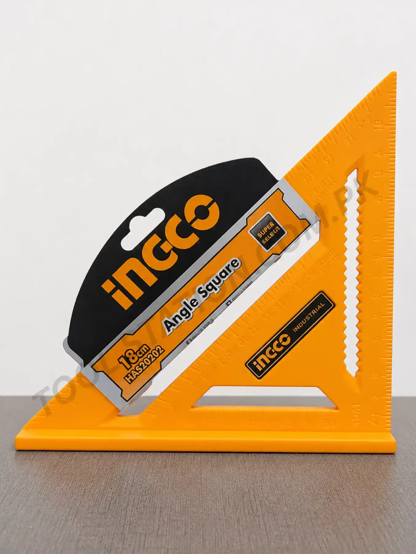 INGCO Angle Square - 18cm (7-inch) Precision Measuring Tool for Carpentry and Woodworking HAS20202 INGCO Angle Square - 18cm (7-inch) Precision Measuring Tool for Carpentry and Woodworking HAS20202