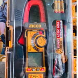 INGCO 600A AC/DC Clamp Meter - Professional Digital Multimeter for Electrical Testing and Troubleshooting