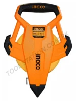 INGCO Fiberglass Measuring Tape - 50 Meters (165 Feet) Long-Distance Measuring Tool HFMT8350