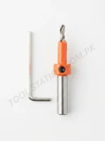 Countersink Drill Bit 3x8mm - Woodworking Hole Drill and Countersink Tool with Storage Case