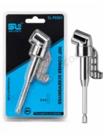 SHILI TOOLS 105-Degree Corner Screwdriver - Professional Right-Angle Driver Attachment for Tight Spaces SL-P0361
