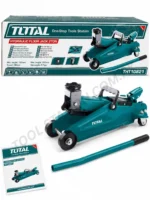 TOTAL 2-Ton Hydraulic Floor Jack - Heavy-Duty Car Lift Service Jack with Carrying Handle and Pump Bar THT10821