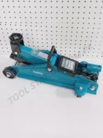 TOTAL 2-Ton Hydraulic Floor Jack - Heavy-Duty Car Lift Service Jack with Carrying Handle and Pump Bar THT10821