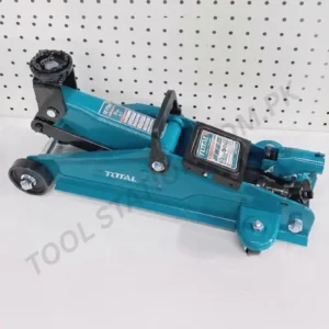 TOTAL 2-Ton Hydraulic Floor Jack - Heavy-Duty Car Lift Service Jack with Carrying Handle and Pump Bar THT10821