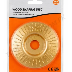 Wood Shaping Disc - Heat Treated Carbon Steel Grinder Disc for Wood and Plastic Shaping