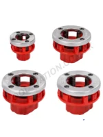 Ratchet Die Head Threading Tool Set - High Quality Pipe Threader Dies Available in 3/4", 1", 1-1/4", and 1-1/2" Sizes