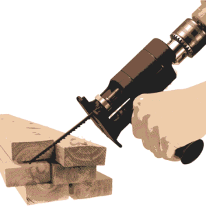 Drill to jig Saw Converter - Portable Reciprocating and Jig Saw Attachment Adapter Tool Kit