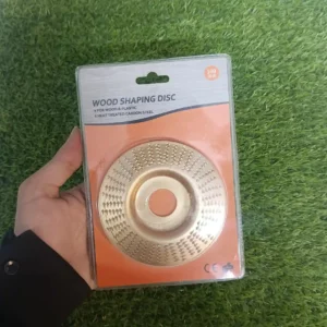 Wood Shaping Disc - Heat Treated Carbon Steel Grinder Disc for Wood and Plastic Shaping