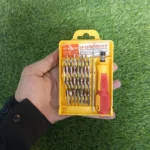 JACKLY 32-in-1 Precision Screwdriver Set - Professional Interchangeable Manual Tool Kit for Electronics & Small Devices