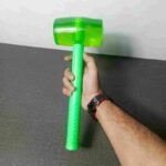 Plastic Rubber Mallet Hammer - Durable Soft-Face Mallet for Tiling, Woodworking, and General Assembly