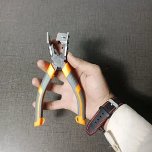 JinYangLS 90-Degree Door and Window Tape Cutter - SK2 Steel Gasket and Rubber Strip Shears with Ergonomic Handles