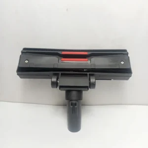 Vacuum Cleaner Floor Brush Head - Universal Replacement Floor Nozzle Tool Attachment with Swivel Neck and Red Lint Strips