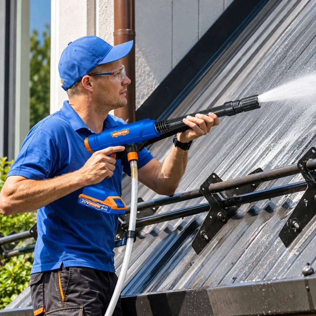 WADFOW 20V Cordless Pressure Washer with 2× 2.0Ah Batteries – 24.8 Bartoolstationpakistan, toolstation.com
