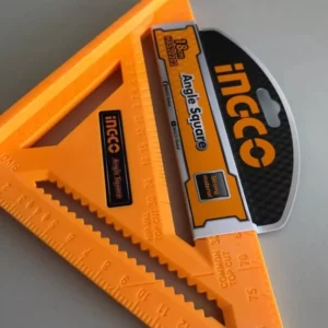 INGCO Angle Square - 18cm (7-inch) Precision Measuring Tool for Carpentry and Woodworking HAS20202