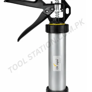 Olympia Heavy Duty Caulking Gun - Professional Aluminum Barrel Sealant and Adhesive Dispenser with Smooth Flow Trigger for Windows, Doors, Kitchen, and Bathroom