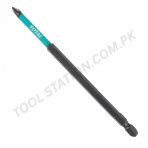 TOTAL Impact Screwdriver Bit Set - 150mm PH2 Magnetic Impact Bits 10-Piece Pack | Available in Sets or Single Pieces Model TACIM16PH263