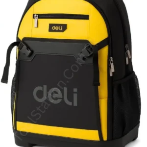 Deli Tool Backpack Tool Bag, Heavy-Duty Tool Storage and Organization, Portable Tool Storage with Pockets and Base Support,Durable and Water Resistant (Unisex)