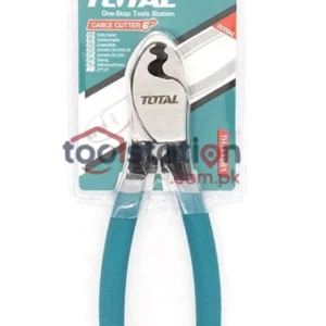 TOTAL Industrial Cable Cutter 160mm 6 Inch – Professional Grade Heavy Duty Wire & Cable Cutting Pliers with Ergonomic Handle and 9mm Cutting Capacity THT11561