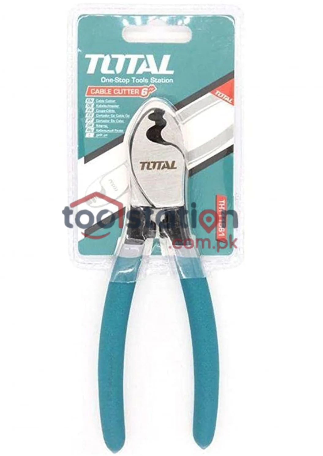 TOTAL Industrial Cable Cutter 160mm 6 Inch – Professional Grade Heavy Duty Wire & Cable Cutting Pliers with Ergonomic Handle and 9mm Cutting Capacity THT11561 TOTAL Industrial Cable Cutter 160mm 6 Inch – Professional Grade Heavy Duty Wire & Cable Cutting Pliers with Ergonomic Handle and 9mm Cutting Capacity THT11561