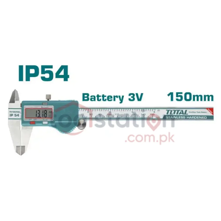 TOTAL TMT321506 Digital Caliper 150mm (6") TOTAL TMT321506 Digital Caliper 150mm (6")