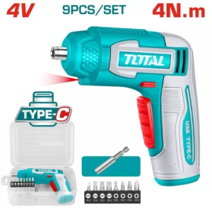TOTAL Cordless Screwdriver TSDLI0458
