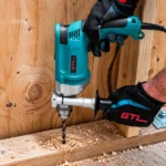 HP1630 electric impact drill with 16mm keyed chuck, twist drill bit, T-handle chuck key and auxiliary side handletoolstationpakistan, toolstation.com