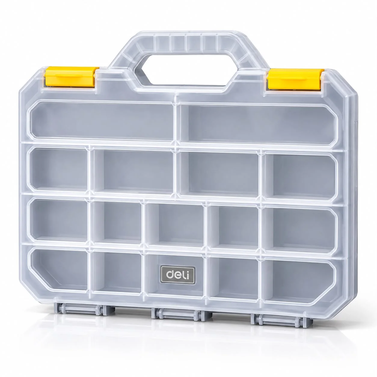 Deli DL432003 Tool Organizer Boxtoolstationpakistan, toolstationcom.pk Deli DL432003 multi-compartment tool and parts organizer box