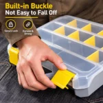 Deli DL432003 multi-compartment tool and parts organizer box