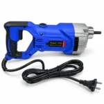 Forward FCV-35/1200 professional electric concrete vibrator with blue and black housing and silver metal front casing. toolstationpakistan, toolstation.com