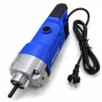 Forward FCV-35/1200 professional electric concrete vibrator with blue and black housing and silver metal front casing.toolstationpakistan, toolstation.com