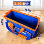 WADFOW 16-Inch Heavy-Duty Tool Bag Blue Orangetoolstationpakistan, toolstation.com