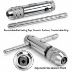 M5-M12 adjustable tap wrench with 110mm extension rod for manual threadingtoolstationpakistan, toolstation.com