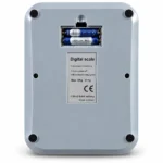 MNT Power digital compact kitchen scale with blue platform, white base and digital displaytoolstationpakistan, toolstation.com